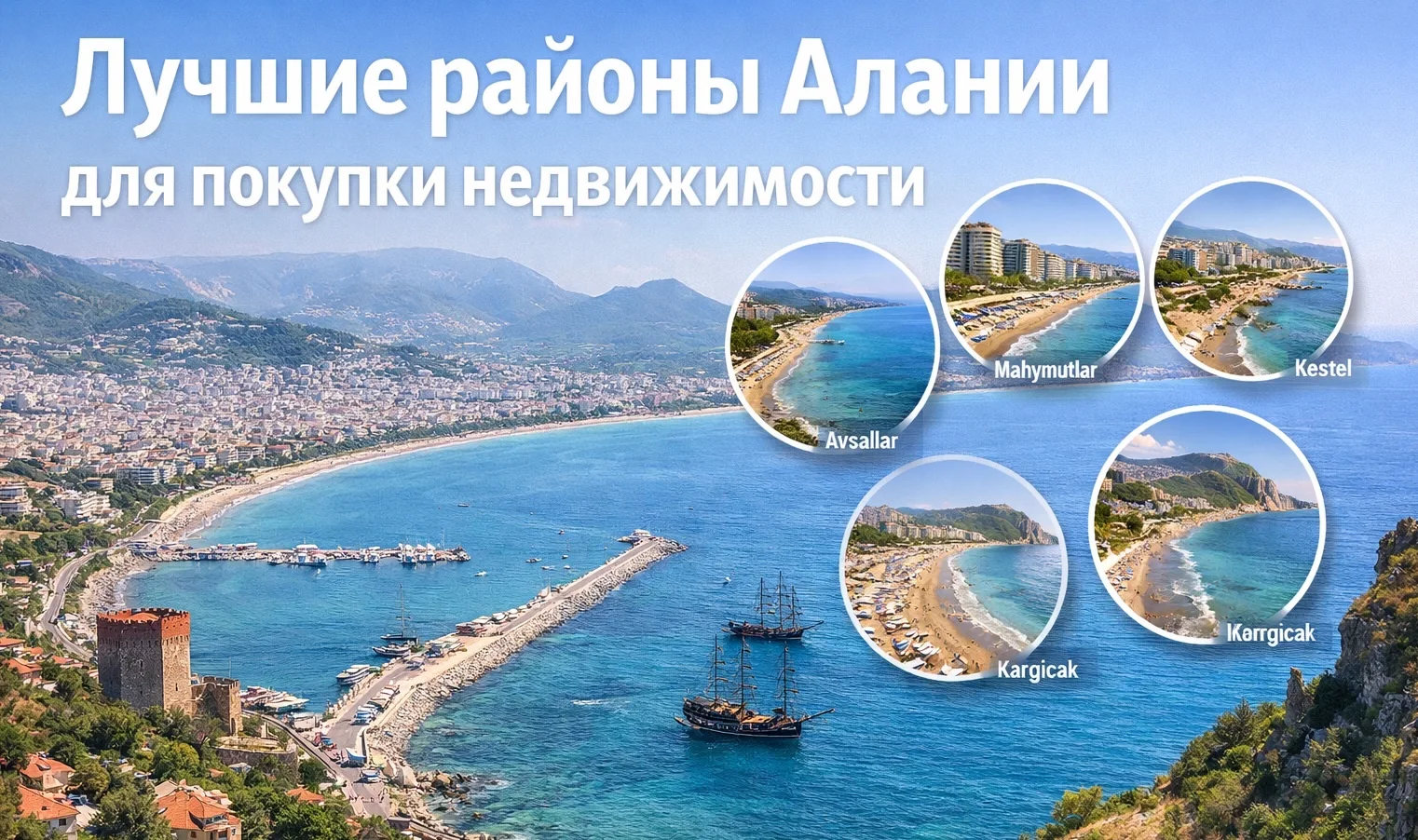 В каком районе Алании купить квартиру
