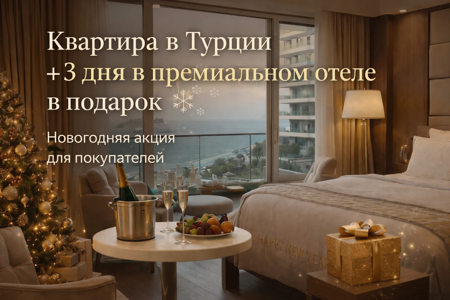 Обзорный тур в Аланью: три дня в отеле при покупке квартиры