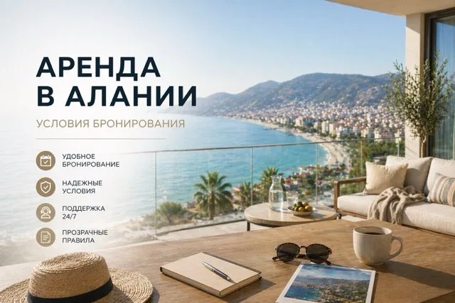 Бронирование аренды в Аланье, Турция: условия Maxhome Invest