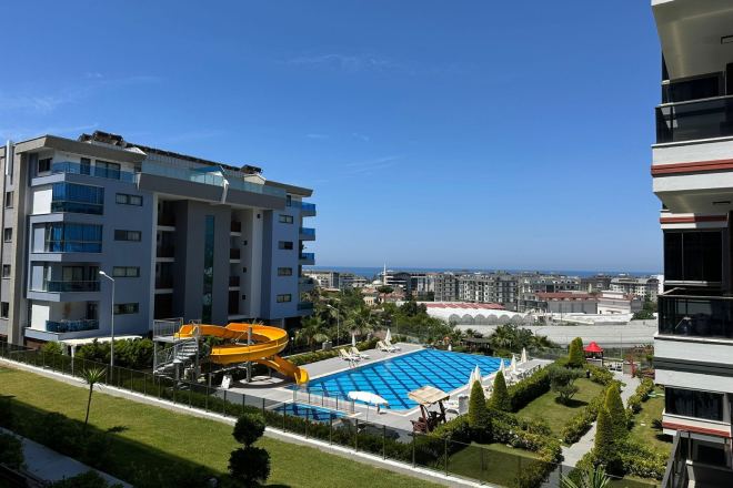 Купить пентхаус 4+1 в Каргыджаке, Алания — меблированный дуплекс 160 м² с видом на море и инфраструктурой для жизни за 230 000 €