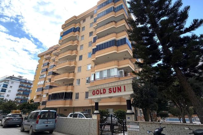 Просторная квартира 2+1 в Махмутларе — 120 м², мебель, бассейн и 400 метров до моря