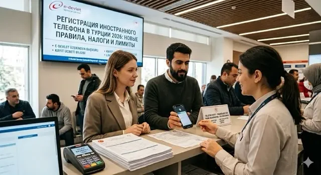 Регистрация иностранного телефона в Турции: актуальные правила и пошлины 2026