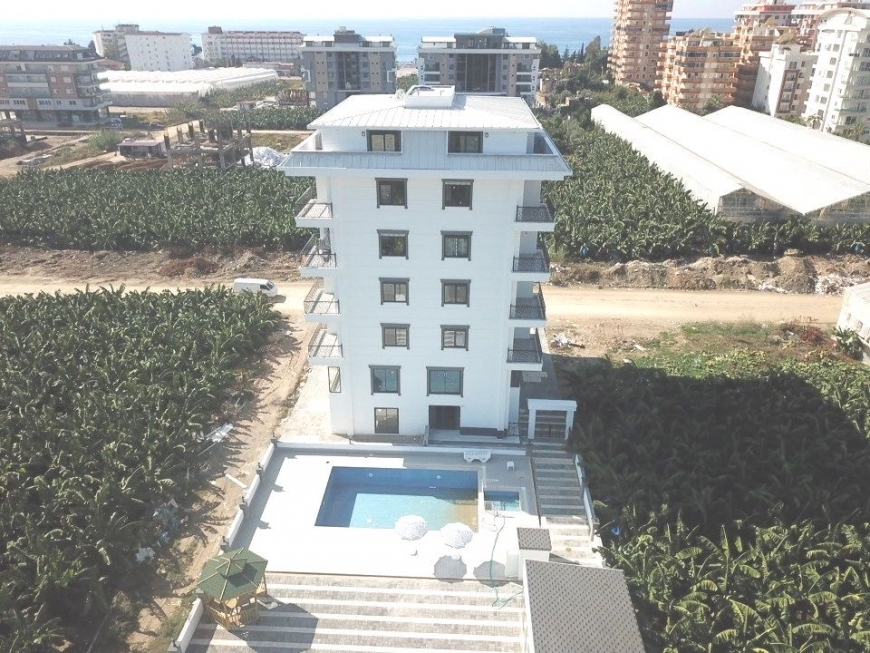 Стильная двухкомнатная квартира в районе Каргыджак