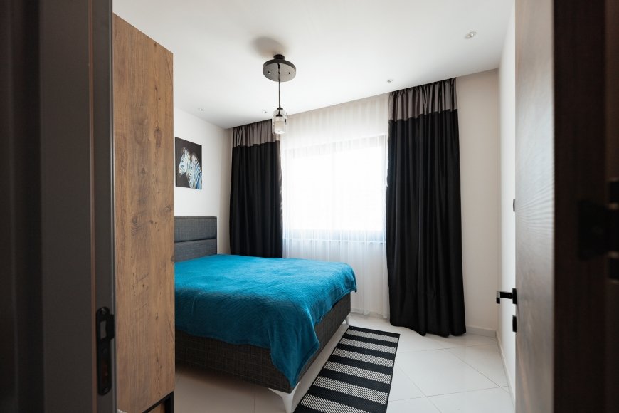 Квартира 1+1 для отдыха в комплексе Класса Люкс в популярном районе Аланьи - Махмутлар