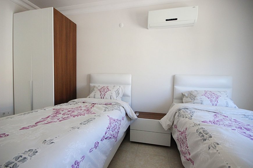 Квартира 2+1 в Махмутларе с теплыми полами