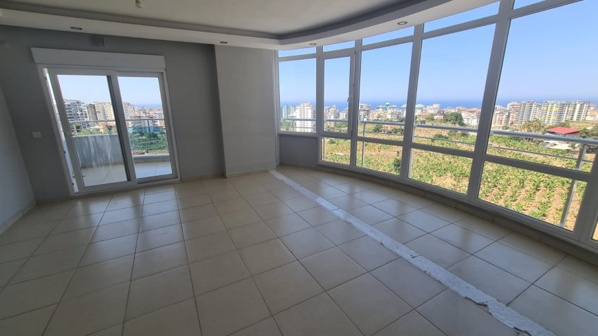 Новая квартира 2+1 в Махмутларе с панорамным видом на горы и море