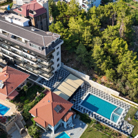 Новый инвестиционный проект элитного жилого комплекса на стадии строительства в Кестель