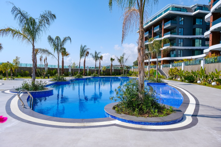 Элитный жилой комплекс в Каргыджаке, Алания – квартиры 1+1, 2+1, 3+1