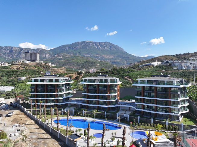 Элитный жилой комплекс в Каргыджаке, Алания – квартиры 1+1, 2+1, 3+1