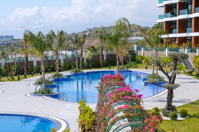 Элитный жилой комплекс в Каргыджаке, Алания – квартиры 1+1, 2+1, 3+1