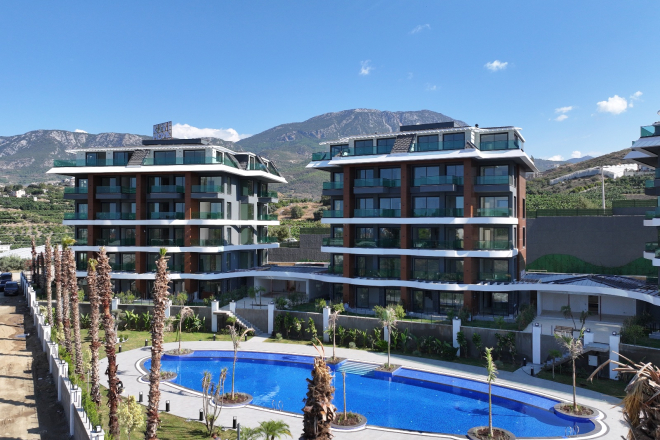 Элитный жилой комплекс в Каргыджаке, Алания – квартиры 1+1, 2+1, 3+1