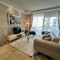 Квартира с красивым и уютным интерьером 2+1 в центре Алании.