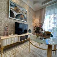 Квартира с красивым и уютным интерьером 2+1 в центре Алании.