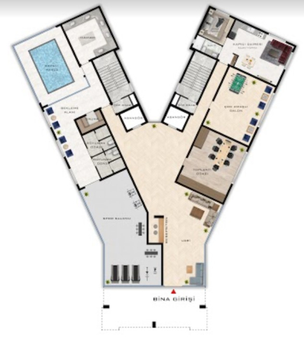 Продажа квартир планировки 1+1 и 2+1 в престижном районе Оба