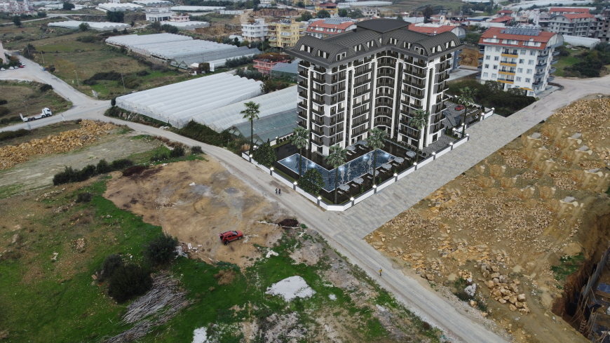 Новый проект жилого комплекса в зеленом и тихом районе Паяллар