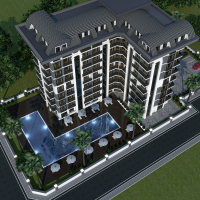 Новый проект жилого комплекса в зеленом и тихом районе Паяллар