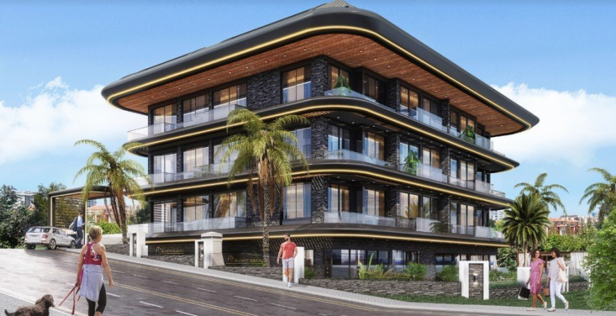 Новый элитный проект жилого комплекса в тихом и уютном районе Буюк Хасбанче