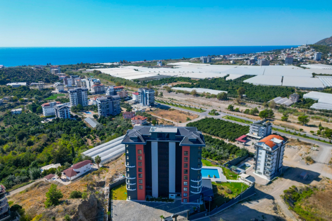 Готовые к проживанию квартиры в новом комплексе в Демирташе, Алания – в рассрочку