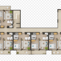 Продажа кварти планировки 1+1 в Мерсине, стоимость которых будет зависеть от этажности