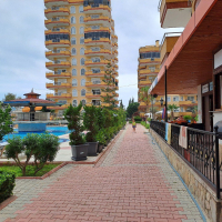 Продажа квартиры с видом на море и горы в Махмутлар