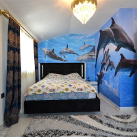Меблированная квартира 3+1 с видом на море в Каргыджак