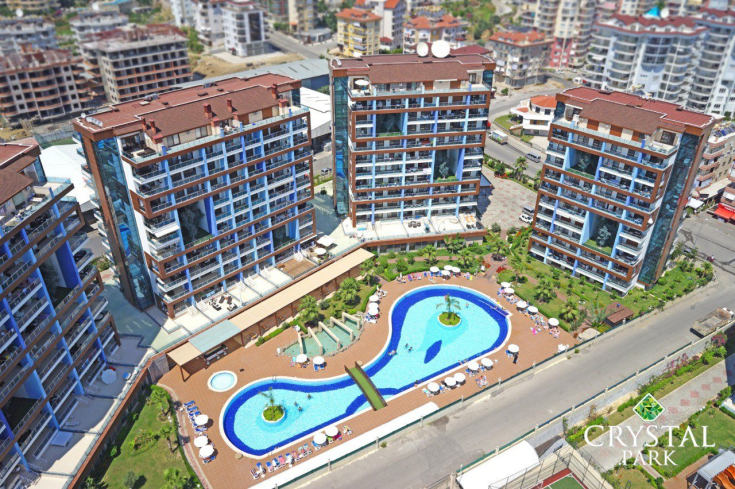 Апартаменты с просторной планировкой в Джикджили