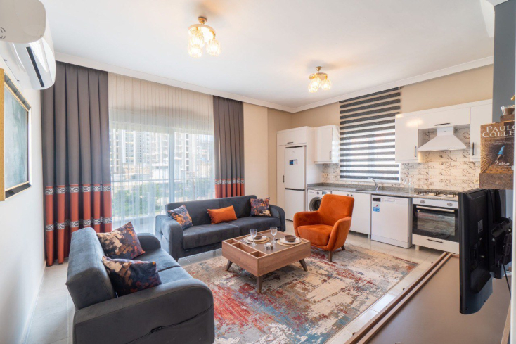 Продажа красивой и уютной квартиры в Авсалларе в комплексе 2022 года постройки