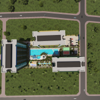 Строительство нового 14-ти этажного комплекса в Мерсине всего в 200 метрах от моря