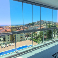 Продажа квартиры в Джикджили с двумя балконами и видом на море