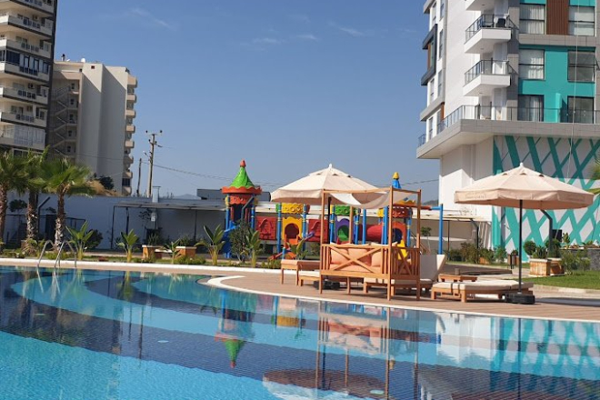 Продажа квартиры 1+1 в новостройке c видом на море