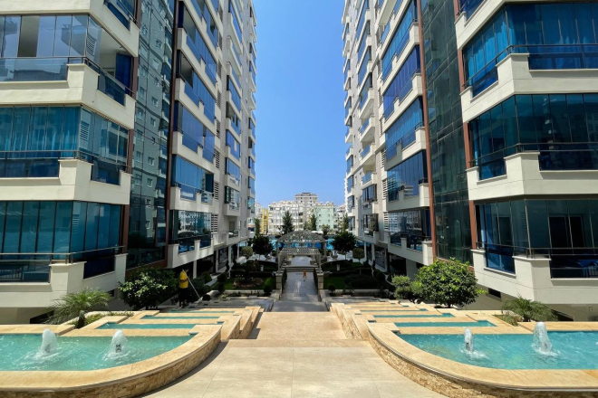 2+1 Квартира пентхаус в роскошном жилом комплексе Yekta Alara Park, Махмутлар