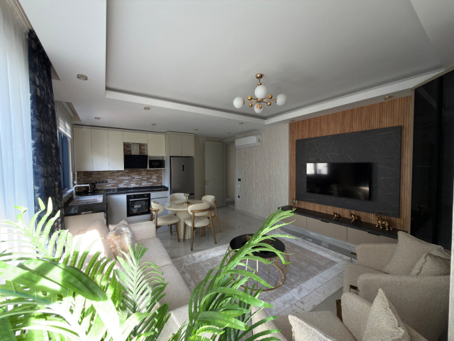 Уютная и стильная квартира 2+1 в самом центре Махмутлара – 150 метров до моря!