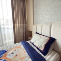 Просторная квартира 2+1 с панорамным видом на море в самом центре Махмутлара!