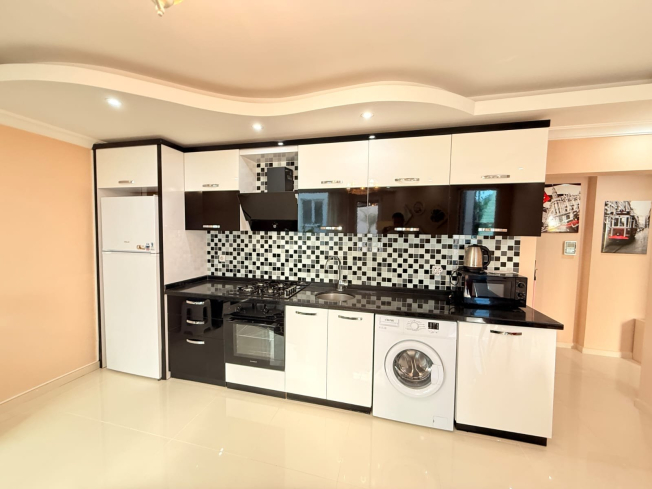 ALANYANIN EN GÜZEL KONUMUNDA 1+1 FULL AKTİVİTELİ SATILIK DAİRE