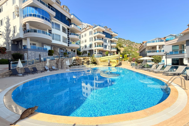 ALANYANIN EN GÜZEL KONUMUNDA 1+1 FULL AKTİVİTELİ SATILIK DAİRE