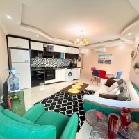 ALANYANIN EN GÜZEL KONUMUNDA 1+1 FULL AKTİVİTELİ SATILIK DAİRE