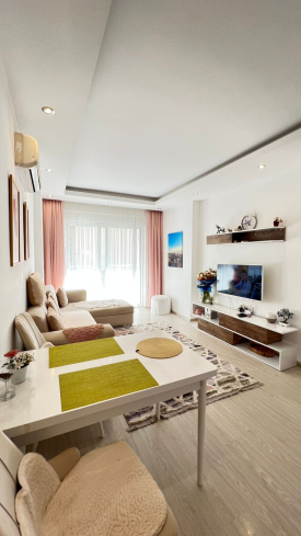 MAHMUTLAR EŞYALI SATILIK 1+1 DAİRE