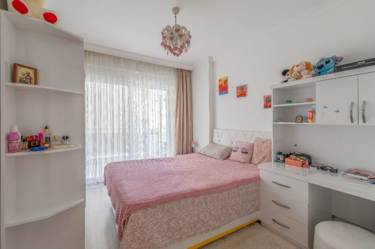 MAHMUTLAR EŞYALI SATILIK 1+1 DAİRE