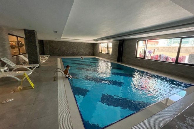 FULL AKTİVİTELİ SİTEDE EŞYALI 1+1 SATILIK DAİRE