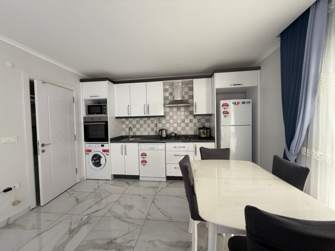 1+1 full eşyalı geniş daire
