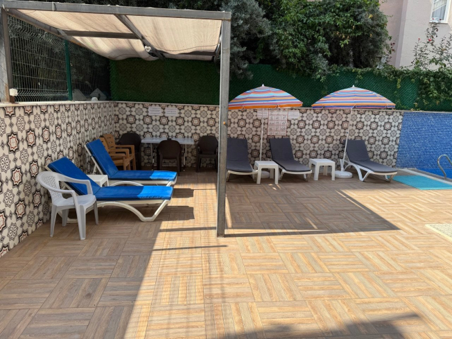 1+1 full eşyalı geniş daire