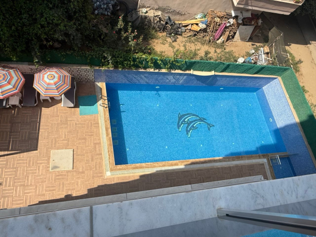 1+1 full eşyalı geniş daire