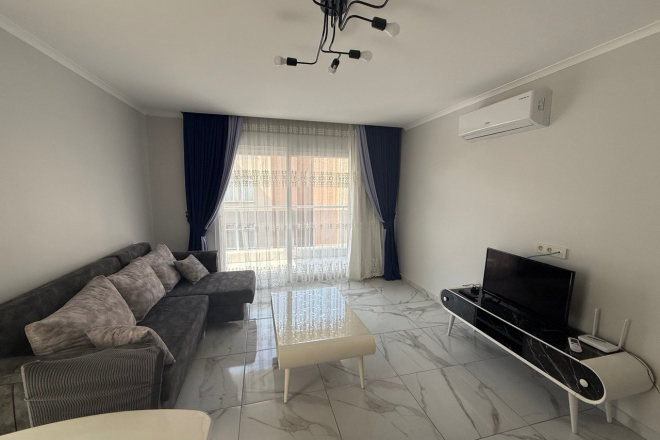 1+1 full eşyalı geniş daire