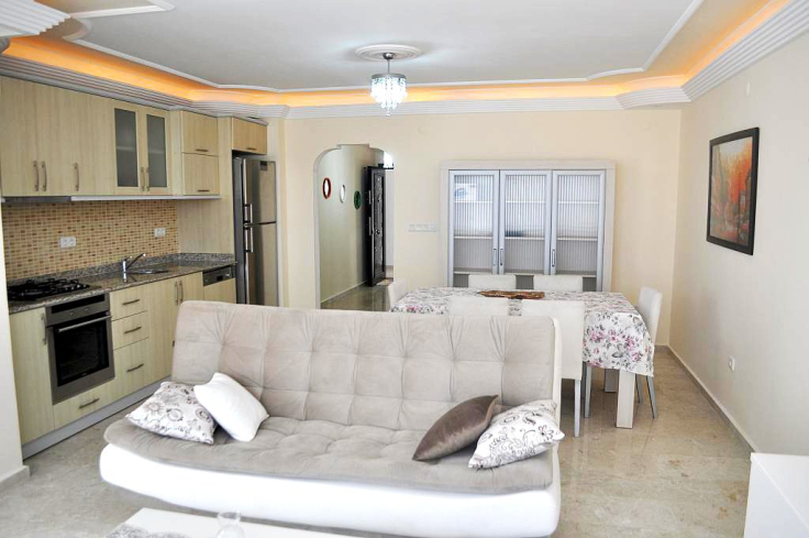 VATANDAŞLIĞA UYGUN MERKEZİ KONUMDA 2+1 EŞYALI SATILIK DAİRE