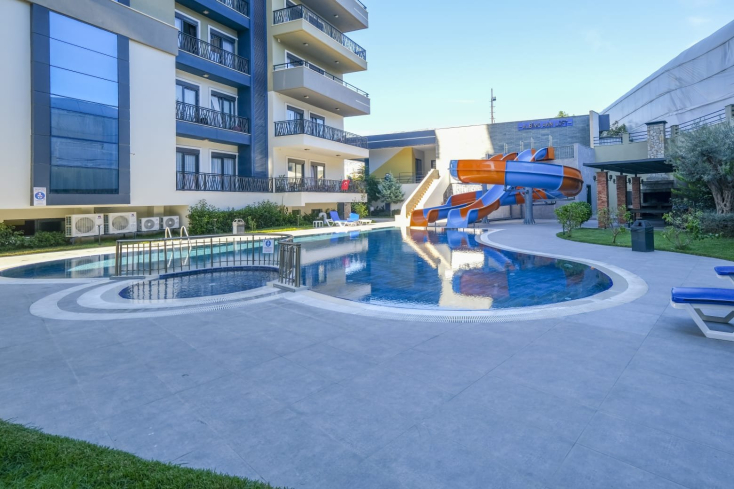 Современная квартира 1+1 в Махмутларе в новом комплексе с полной инфраструктурой Современная квартира 1+1 в Махмутларе в новом комплексе с полной инфраструктурой