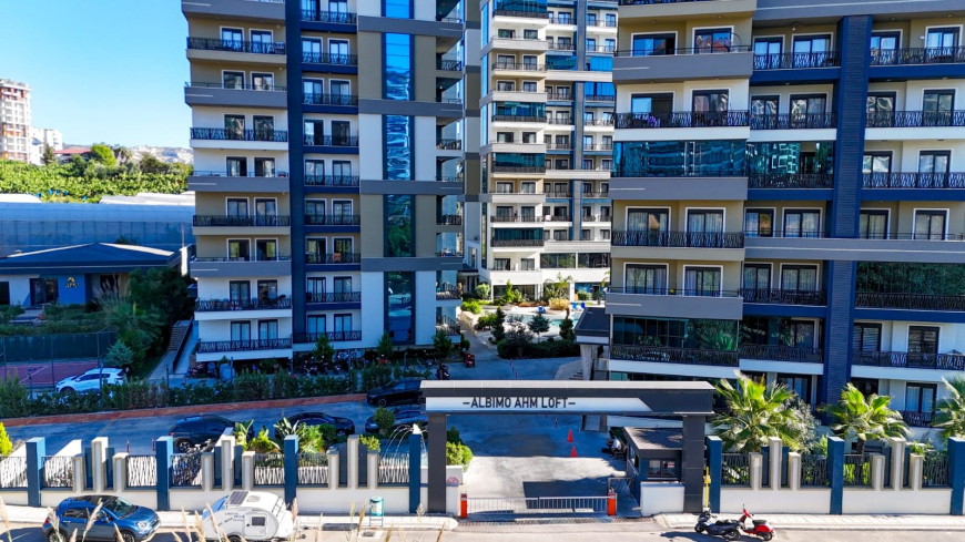 Современная квартира 1+1 в Махмутларе в новом комплексе с полной инфраструктурой Современная квартира 1+1 в Махмутларе в новом комплексе с полной инфраструктурой