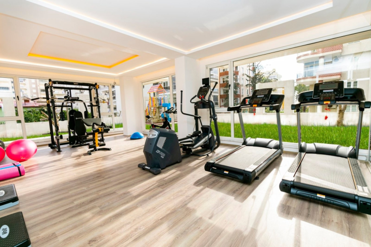 Уютная меблированная квартира 1+1 с видом на горы и богатой инфраструктурой