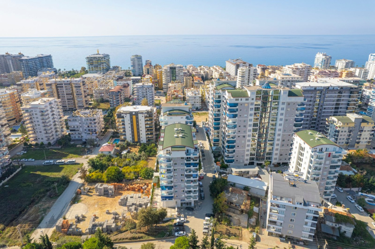 Уютная меблированная квартира 1+1 с видом на горы и богатой инфраструктурой Уютная меблированная квартира 1+1 с видом на горы и богатой инфраструктурой