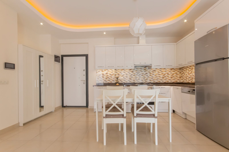 Уютная меблированная квартира 1+1 с видом на горы и богатой инфраструктурой Уютная меблированная квартира 1+1 с видом на горы и богатой инфраструктурой