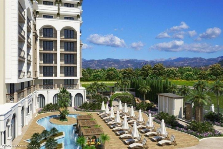 Просторная квартира 2+1 в современном комплексе с панорамными видами и рассрочкой